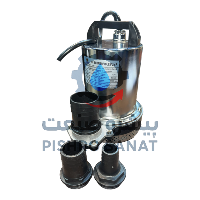 کفکش 12 ولت 2 اینچ بدنه استیل